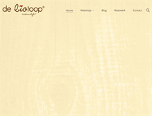 Tablet Screenshot of debiotoop.be